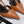 HIGH 5 CM SLINGBACK IN CINNAMON BROWN CALFSKIN WITH GOLD LOGO