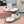 Miu Tyre Ballerina Shoes White Suede Fabric 456343