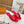 LV Mare Flat Mule Red Rose Sheepskin