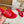 LV Mare Flat Mule Red Rose Sheepskin