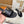 LV Mare Flat Mule Black Sheepskin
