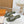 LV Mare Flat Mule Olive Green Sheepskin