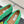 Alaia Women's Ballet Flat Shamrock Green Suede 293221