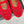 Alaia Women's Ballet Flat Red Suede 293225