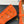 Alaia Women's Ballet Flat Orange Suede 293228