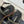 THICK-SOLED CHAIN HEART SANDAL IN BLACK LAMBSKIN