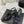 CC 25C Bowknot Slingback Sandal 60mm Black Sheepskin Black Grosgrain 265655