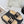 CC Mesh Hollow Chain Double C Thick-Soled Slippers 20mm Beige Black 265646