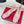 Viv Square Buckle Mary Jane Pink Fetal Cowhide 286705