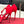 DC 25 Satin Keira T-Bar Heel Red Sheepskins & Cowhide 308575