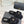 Chanel 25 Buckle Flip-up Thick-soled Slippers Black Wool 465380