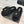 Chanel 25 Buckle Flip-up Thick-soled Slippers Black Wool 465386
