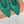 LP Primula Ballet Flat Teal Green Suede 570691