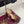 GG 26WF Chunky Heel Sandals 5cm Rosso Ancora Sheepskin 632553