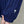 CD 25 Hollow Polo Knitted Short-sleeved Top Blue Silk Wool