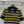 Miu Miu 25 Striped Polo Top Dark Blue Yellow Wool