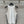 CD 25 Embroidery Knitted Vest Top White Polyester Cotton