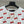 LV Classic Monogram Print Cherry White Red Cotton