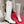 Valentino 2025 Biker High Boot White Calfskin 554163