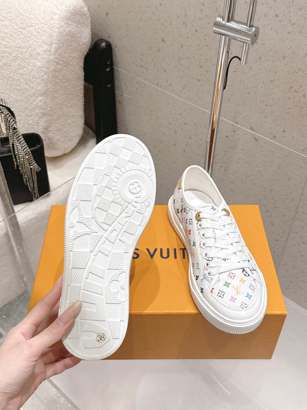 LV x TM Lagoon Sneaker White Monogram Canvas 610801