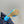blink mule 95 cloud blue lambskin
