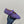 Alaia Strass Suede Ballet Flats In Purple 999326