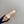 Vlogo Glow Laminated Nappa Leather Slingback Pump 40mm Coral Pink Mix Beige 999037