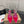 CL Mules Dark Pink 8.5cm Original Material 299876