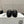 Loewe 25 Pebble Ballet Flats Black Calfskin