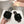 Miu Slides Black Leather Fur 739558