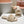 Miu Slides Light Beige Leather Fur 739562