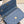 WOC 19CM BLUE JEAN CAVIAR GOLD HARDWARE