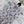 CD Short Dress White Cotton Muslin with Multicolor Motif