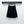 Prada Belted Pleated Midi Skirt Black Polyester 350159