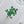 CD SS26 Fitted T-Shirt Green Dior Clover Motif White Cotton 351003
