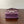 CONSTANCE 18 PURPLE OSTRICH SILVER HARDWARE