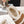 The Row 2025 Furry Shoe Light Brown White Suede Wool 560590