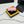 CC Evening Bag Pink Black Acrylic