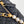 CC 25S Pouch Bag 17cm Black Grained Calfskin Pearl
