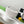 CC 25S Pouch Bag 17cm White Grained Calfskin Pearl