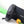 CC 25S Pouch Bag 17cm Black Mesh Calfskin