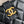CC 25A Clutch With Chain 18cm Grey Suede Black Calfskin
