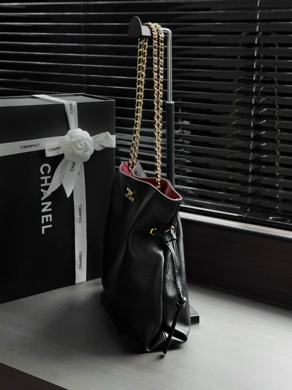 Chanel 2026 Lucky Tote Bag 34cm Lambskin