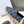 CELINE Espadrillas Loafers Blue Denim 285935