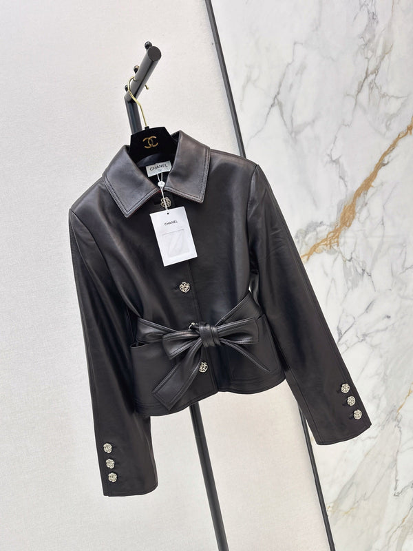Chanel 2026 Jacket Black Leather 787529