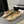 ballet flat beige tweed patent calfskin