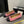 ballet flat pink embroidered fabric black grosgrain