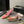 CC Slingback 95mm Pink Orange Suede
