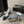 CC Slingback 95mm Dark Blue Tassel Denim Fabric