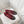 CC Ballet Flats 10mm Burgundy Black Quilted Lambskin